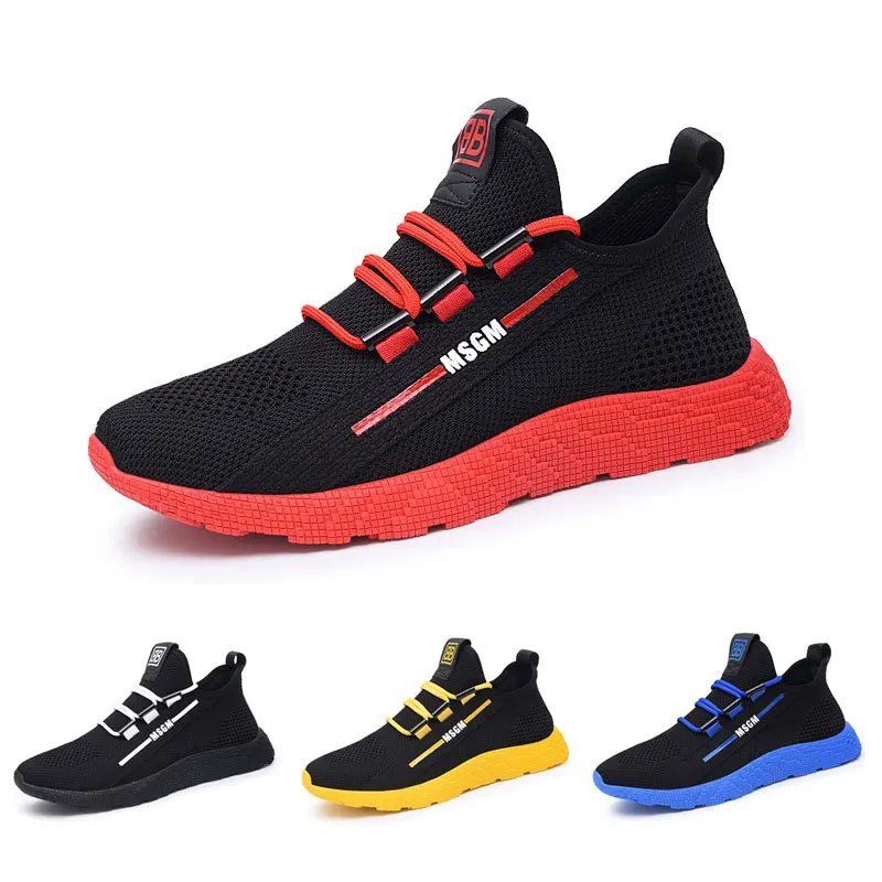 1 Pair MOQ Custom Printed unisex Sport Lace-Up Classical Flat Sneakers