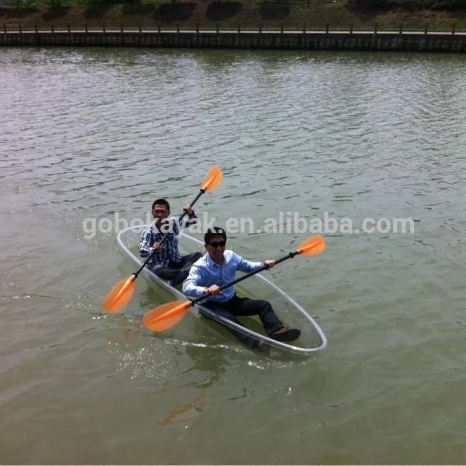 Clear Kayak Transparent Sit on Kayak Gobo Kayak Double 3.1 - 4m Special