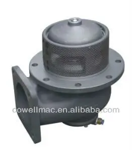 aluminum pneumatic bottom valve for tank truck