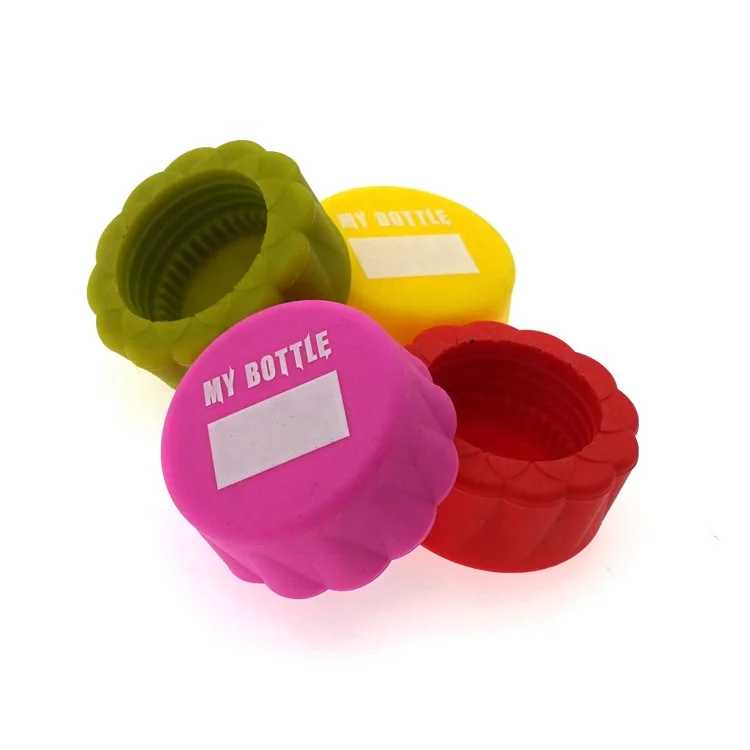 BSCI Factory food grade custom silicone universal bottle cap