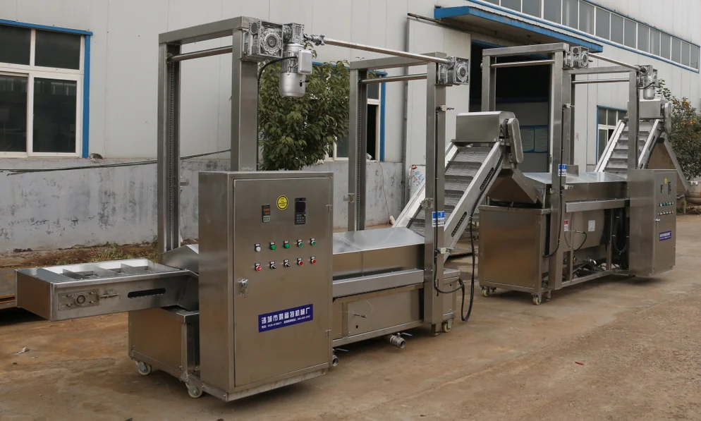 
Full Automatic Fried bean curd Production Line / Tofu frying machine, Tofu production line 