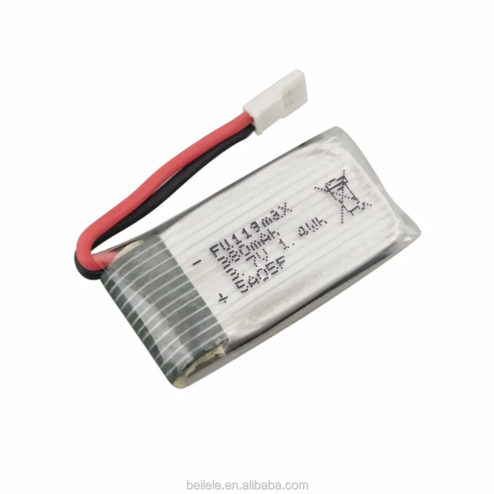 BLLRC 5 шт. 3 7 в 380 мАч литий-полимерный аккумулятор с зарядным устройством для Syma X51 RC drone перезаряжаемый литий-ионный 752035