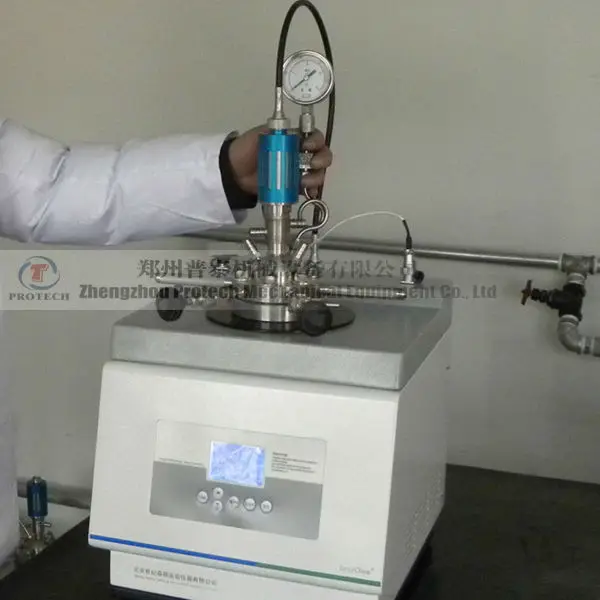micro high pressure mixing reactor for pressure polymerization