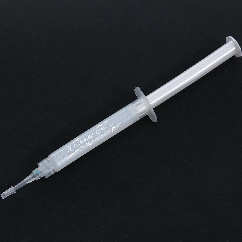 CE&MSDS Approved Teeth Whitening Gel Syringe Applicator with Tips Peroxide Whitening Gel