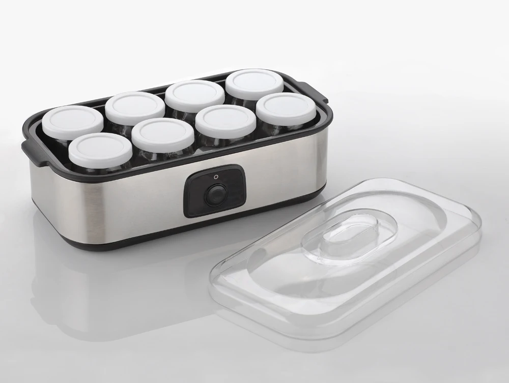 
stainless steel yogurt maker with glass jar 