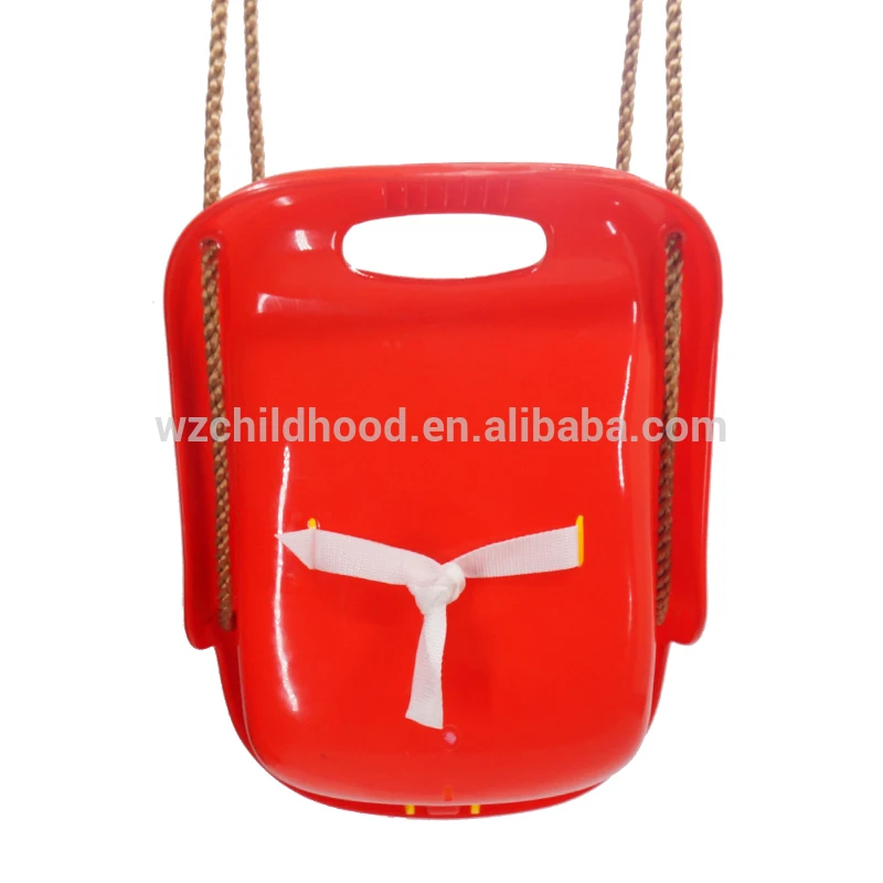Promotions Colorful Safe EVA Full Bucket Swing Chair Garden Baby Belt Swing Seat
