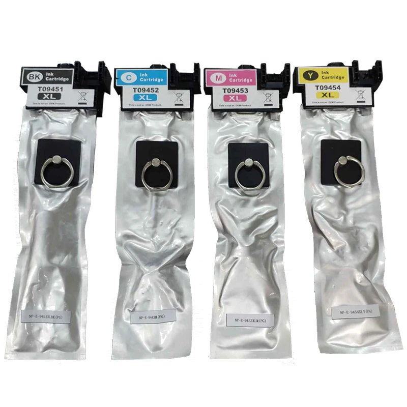 Hot sale T9451 T9452 T9453 T9454 printer refill ink cartridge for WorkForce Pro WF-C5710DWF