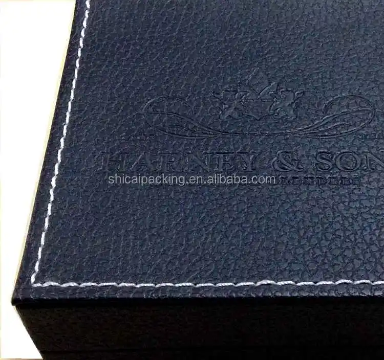 Китайский поставщик ручная работа искусственная кожа роскошная чайная подарочная коробка