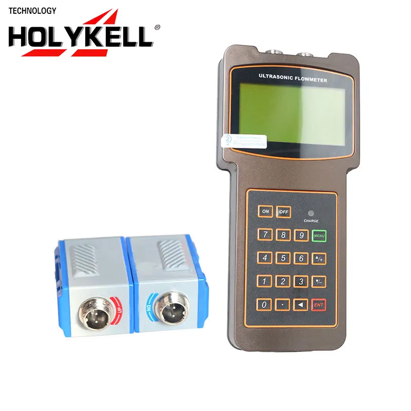 Holykell OEM Handheld Ultrasonic Water Level Sensor with Display