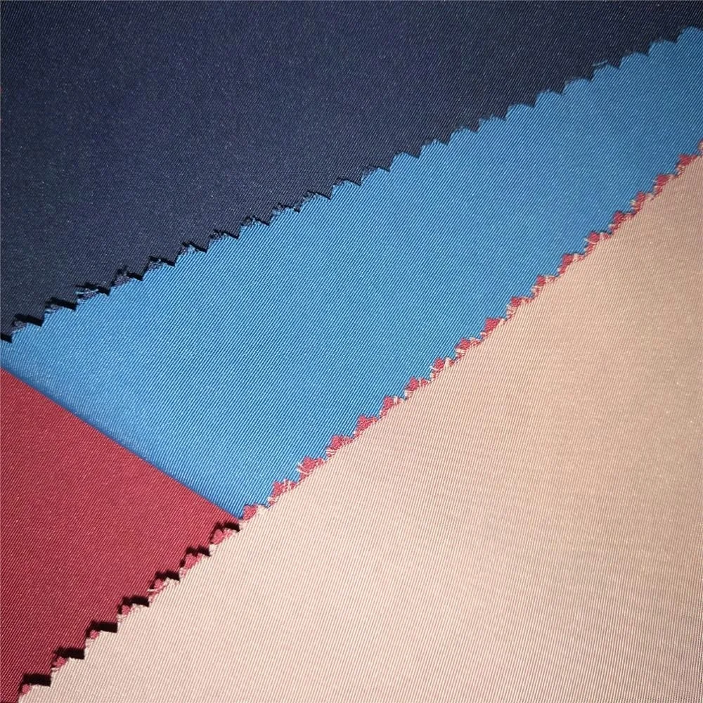 
75D Cation Double-layer twill stripe 100%Polyester woven fabric material /Eco-friendly raw material 