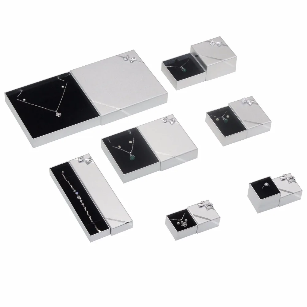 Wedding Gift Case Platinum Necklace Paper Jewelry Box