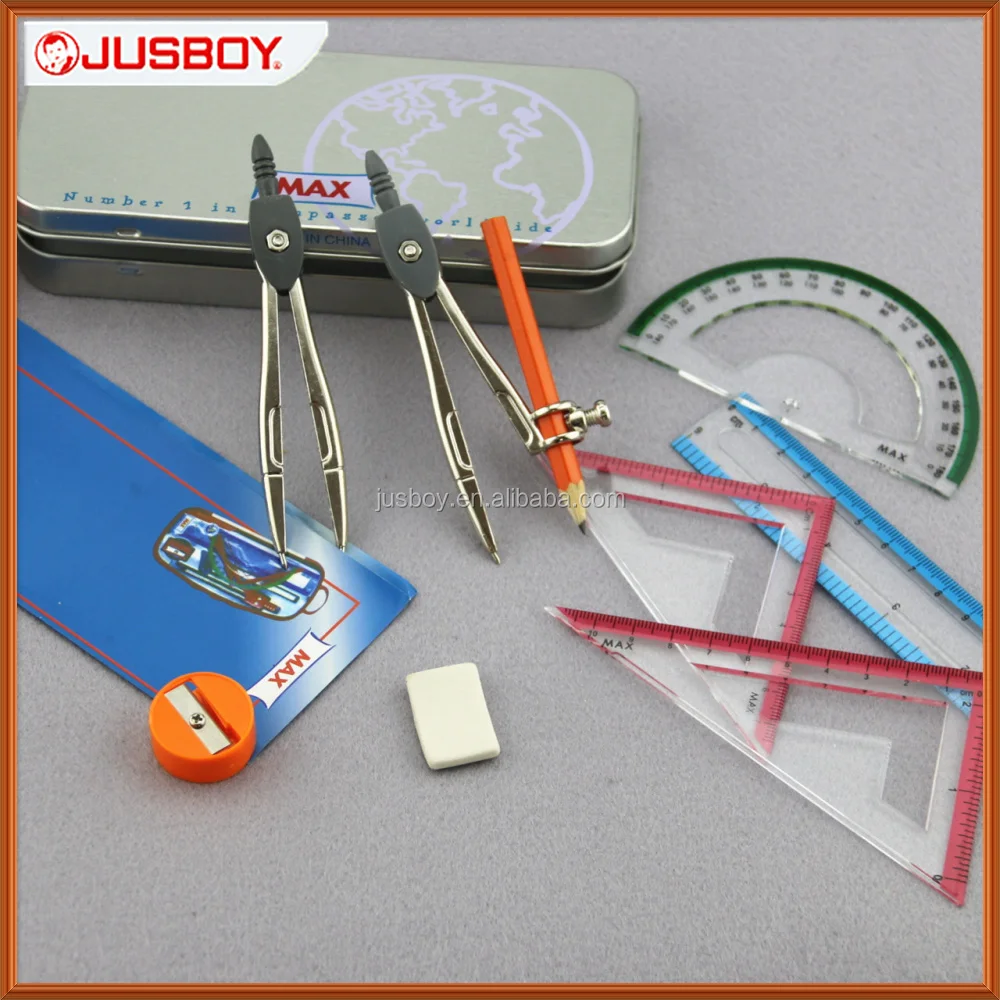 Студенческий компас, делитель, математические наборы, школьный математический инструмент, Геометрическая коробка