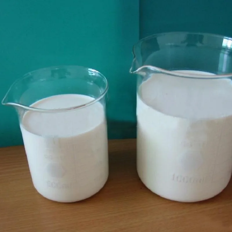 Acrylic emulsion/adhesive use in spray bond/ polyester wadding