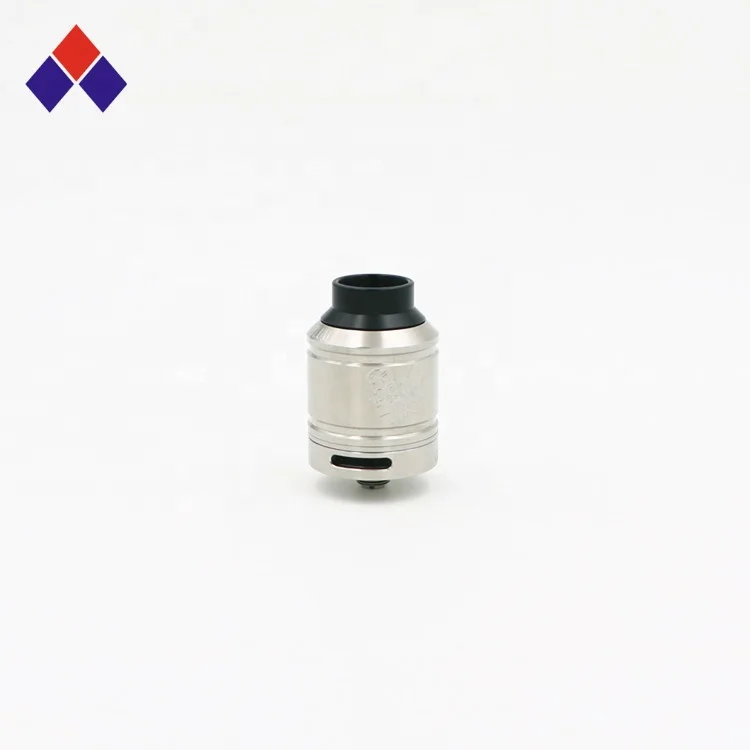 
JHJ Exquisite Electronic cigarette RDA Atomizer 25mm Diameter with POM 810 Drip Tips CNC metal parts for vape atomizer 