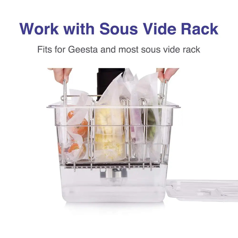 Sea-Maid Perfect-SousVide 3PL1 12 qt.(3 gal.) Polycarbonate Pan with Custom Lid for Circulator Sous Vide