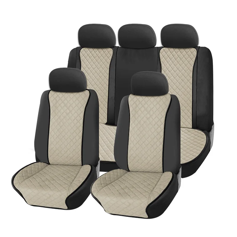 Custom waterproof car accessories interior suede car seat cushion cover