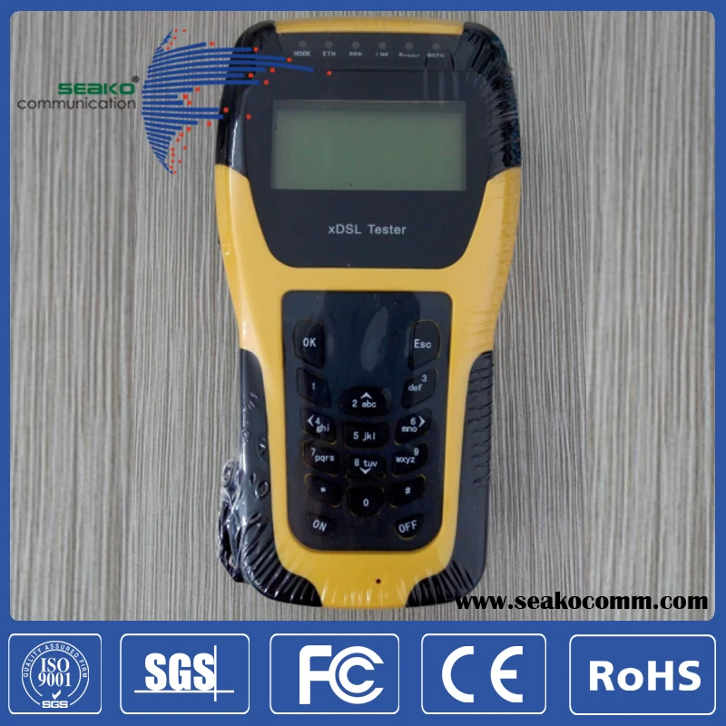 xDSL line tester , ADSL, ADSL2, ADSL2+, READSL, VDSL2