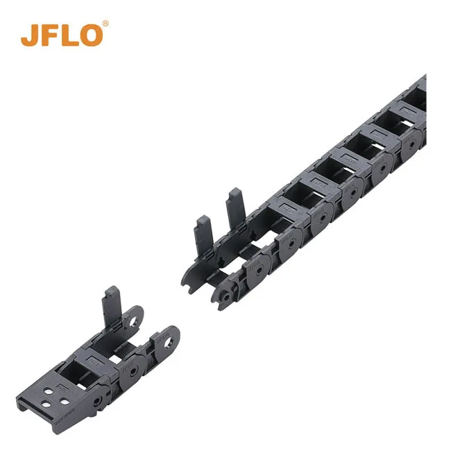 JFLO office table, lift platform  plastic cable chain moving protect cable tray