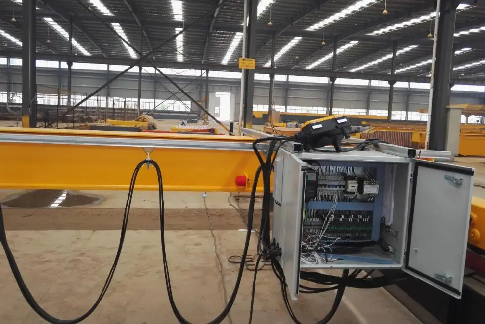10 ton single beam overhead crane bridge crane with electric trolley