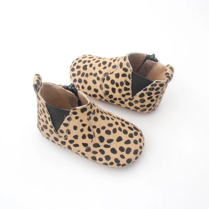 Baby Boy Shoes Toddler Soft Sole Prewalker Leopard Baby Boots