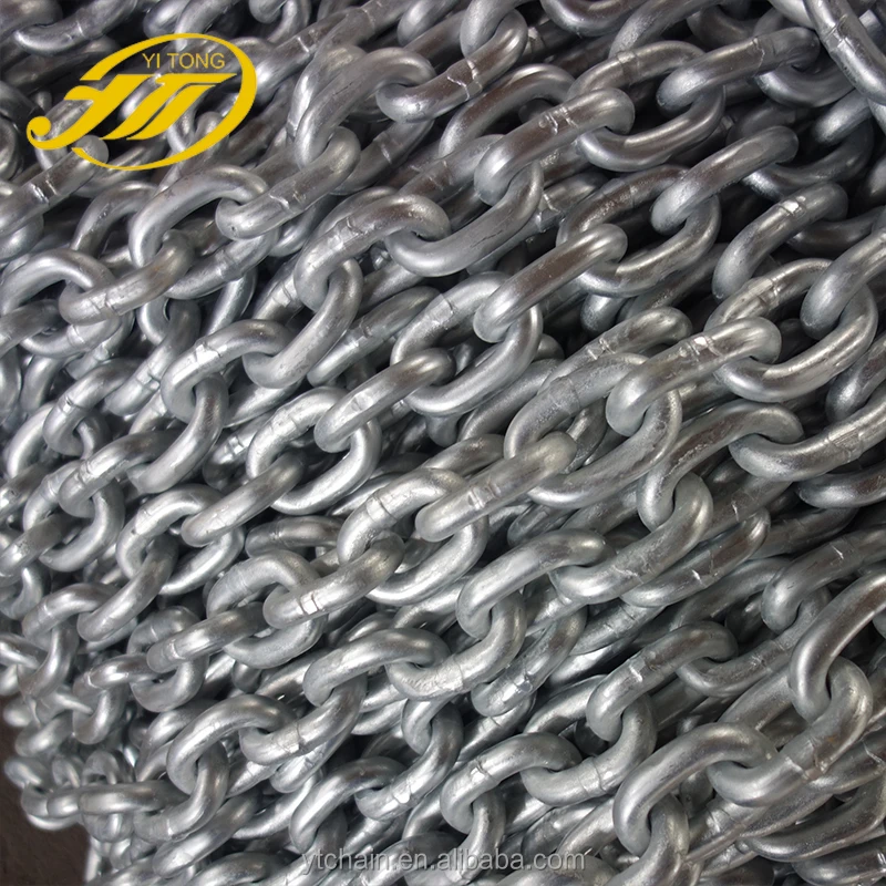 hot dip galvanized Steel NACM1996/2003/2010 G43 High Test Chain
