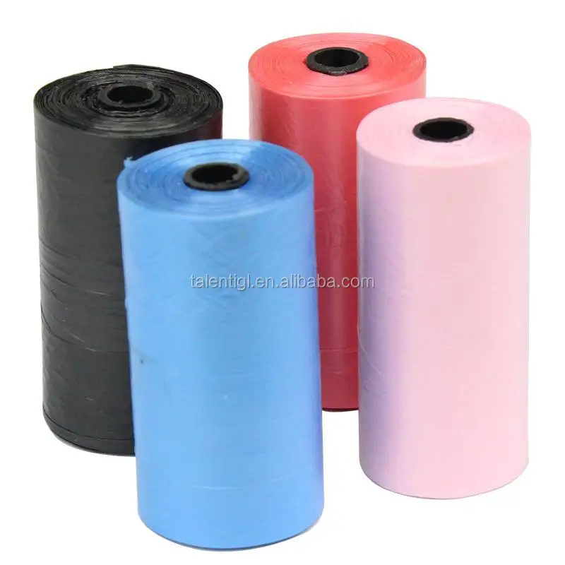 8 rolls/120 counts Corn starch based wholesale 100% Biodegradable dog waste bags