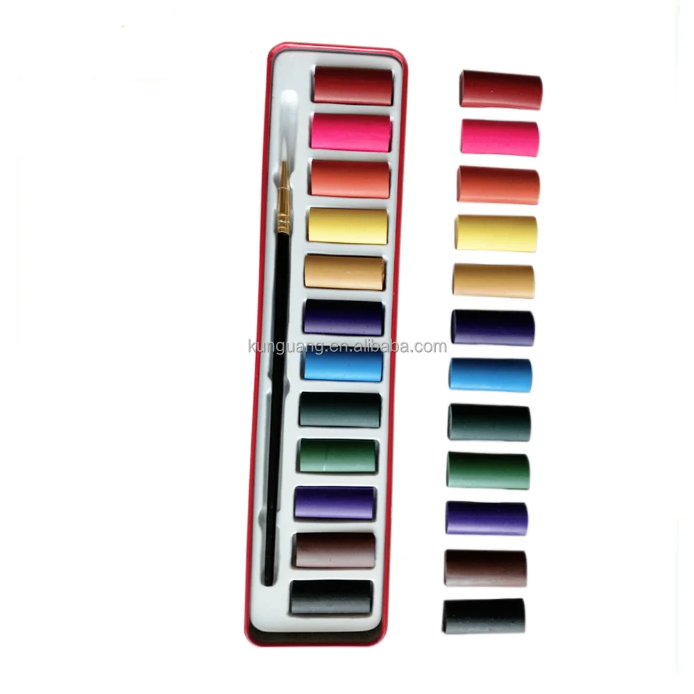 
Art Supplies Solid Watercolor Paints Set For Artist School 