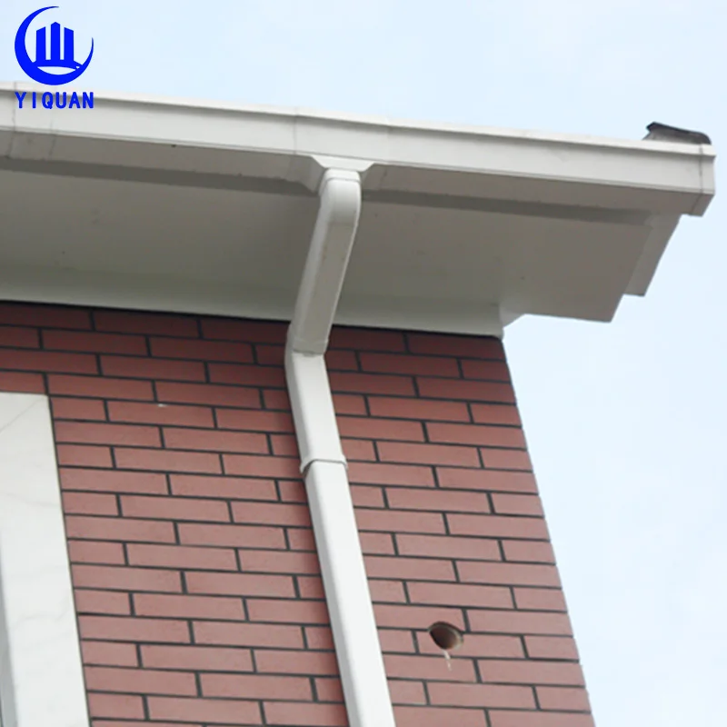 PVC Rain Guuter Rain Collector For The Villas and Factory Roofs