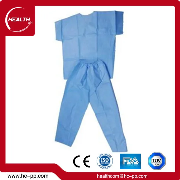 
Disposable Medical scrub/scrub suit/nurse hospital uniform designs 