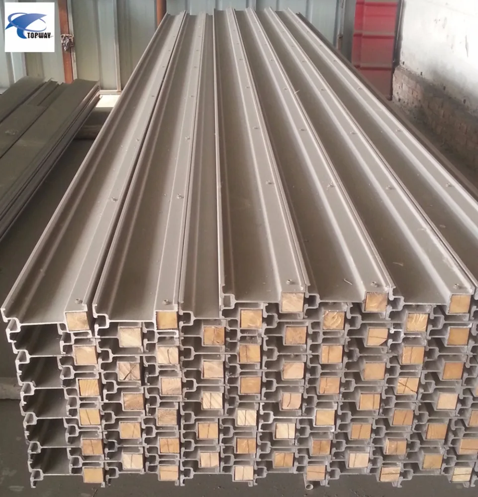 Metal glulam support beams aluminum beam with wooden insert prices