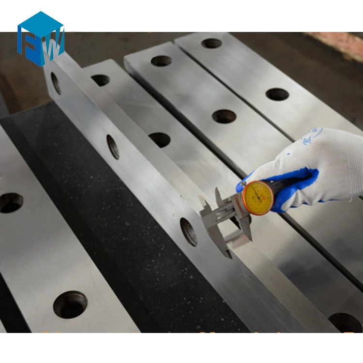 9crsi material hydraulic shearing machine blades/knives for copper cutting