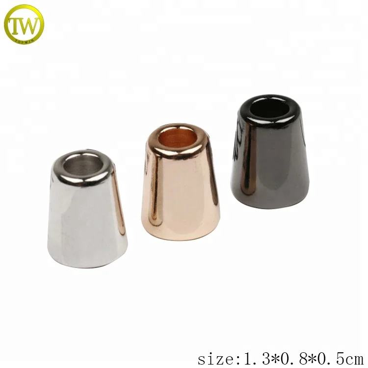 Маленькая металлическая пробка для шнура, круглая металлическая пробка для шнура для рисования детской одежды