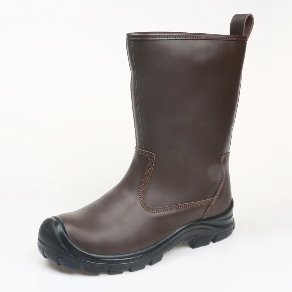 Protective Equipment Acid Resistant Esd Waterproof Steel Toe Cap PU Sole Men Working Safety Boots