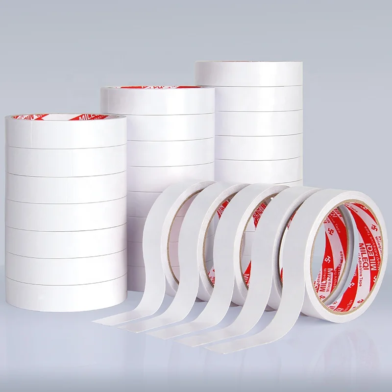 
Mileqi high quality super strong sticky double sided self adhesive gummed tape 