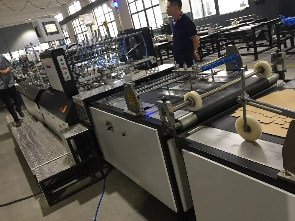 JB-900TC Automatic shaped window patching machine for carton and E-flute box