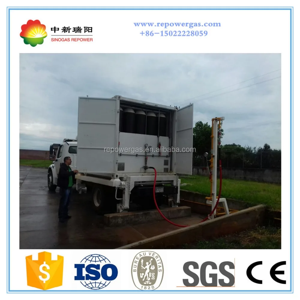 
30 ft CNG Transportation Cylinder Cascade Skid Container 