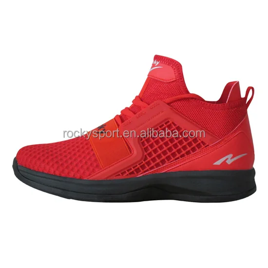 Custom Red Color Highlight Sports Shoes Running Shoes Men HT-201542-003