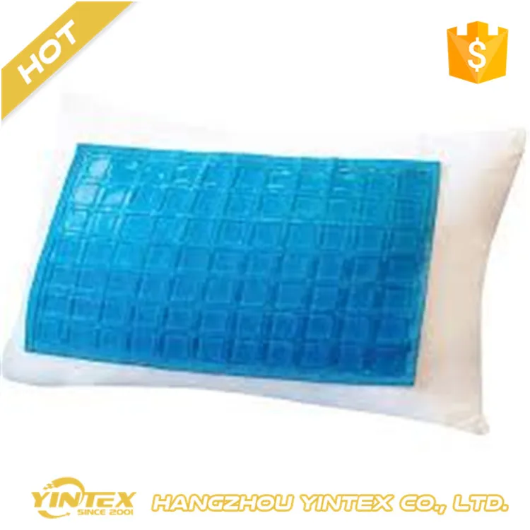 silk case Traditional Silicone Cooling Gel Memory Foam Pillow