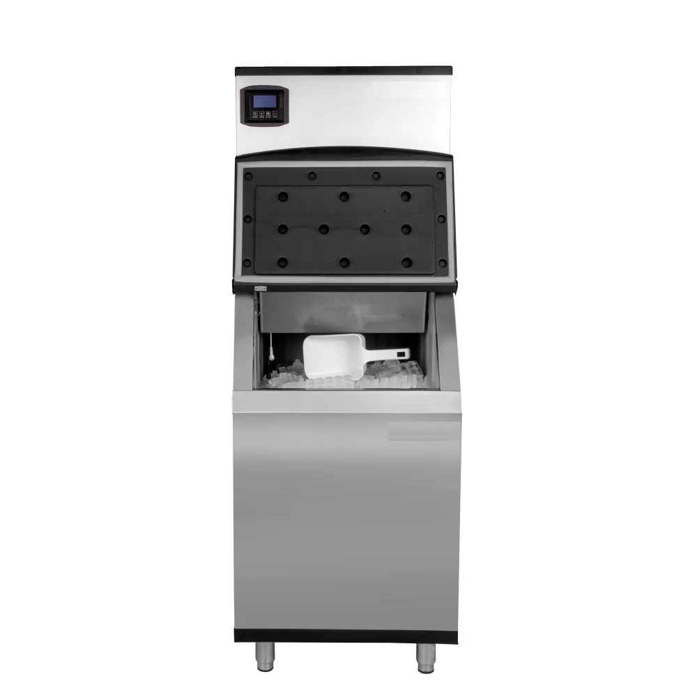 Автоматический коммерческий кубический льдогенератор 200 кг по заводской