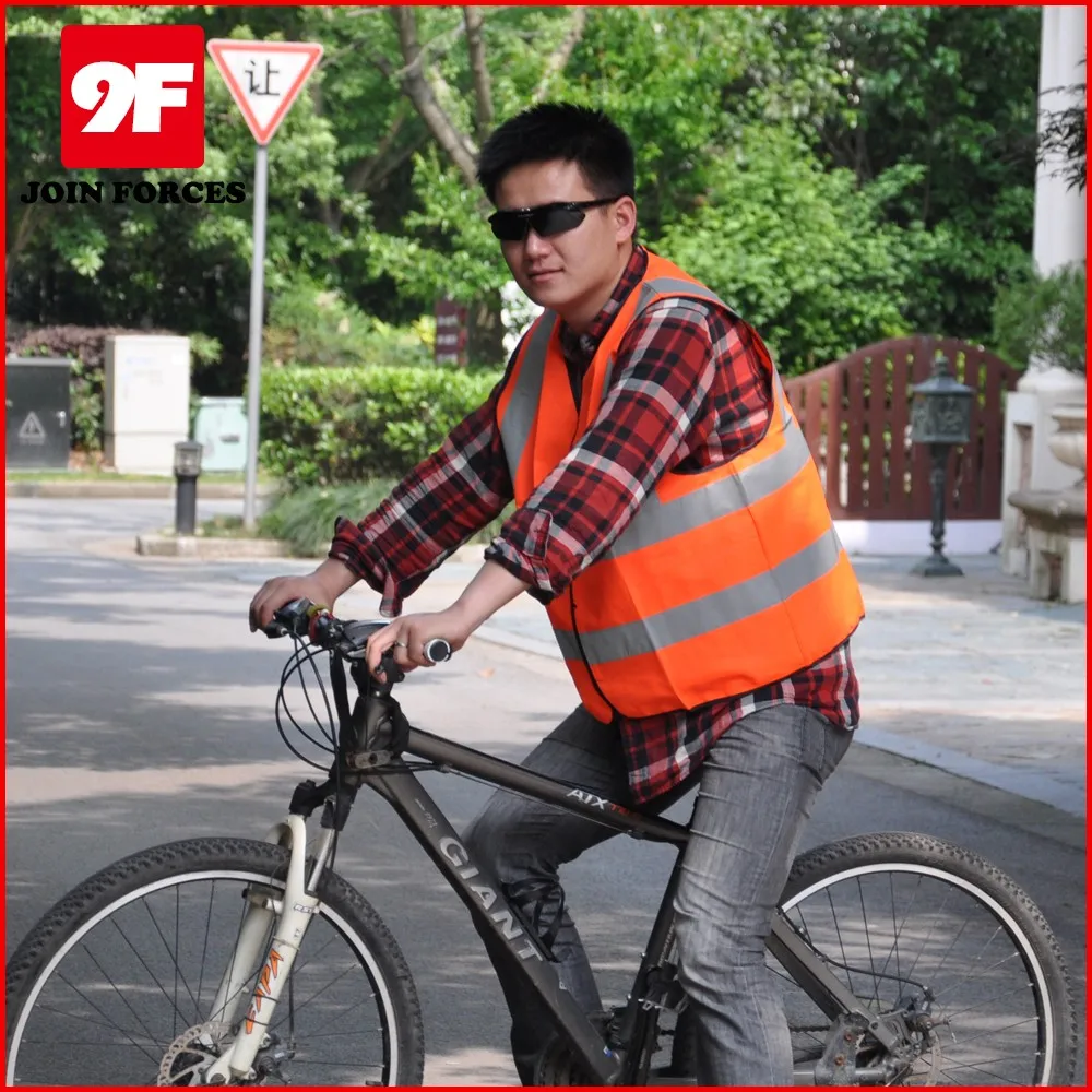 Factory outlets hi vis reflective safety vest with free sample