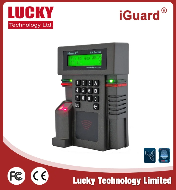 Высокое качество отпечатков пальцев дверь карты контроля доступа система посещаемости