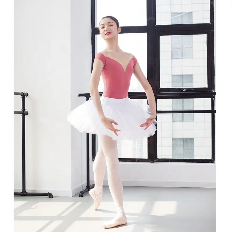 JW adult classical ballet professional dancewear stage seven layers skirt black ballet tutu