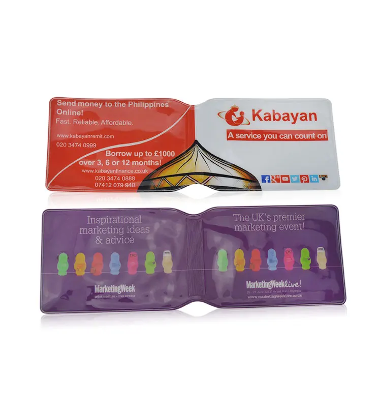 
Plastic PVC Ticket Wallet for Passport Zipper Pocket 