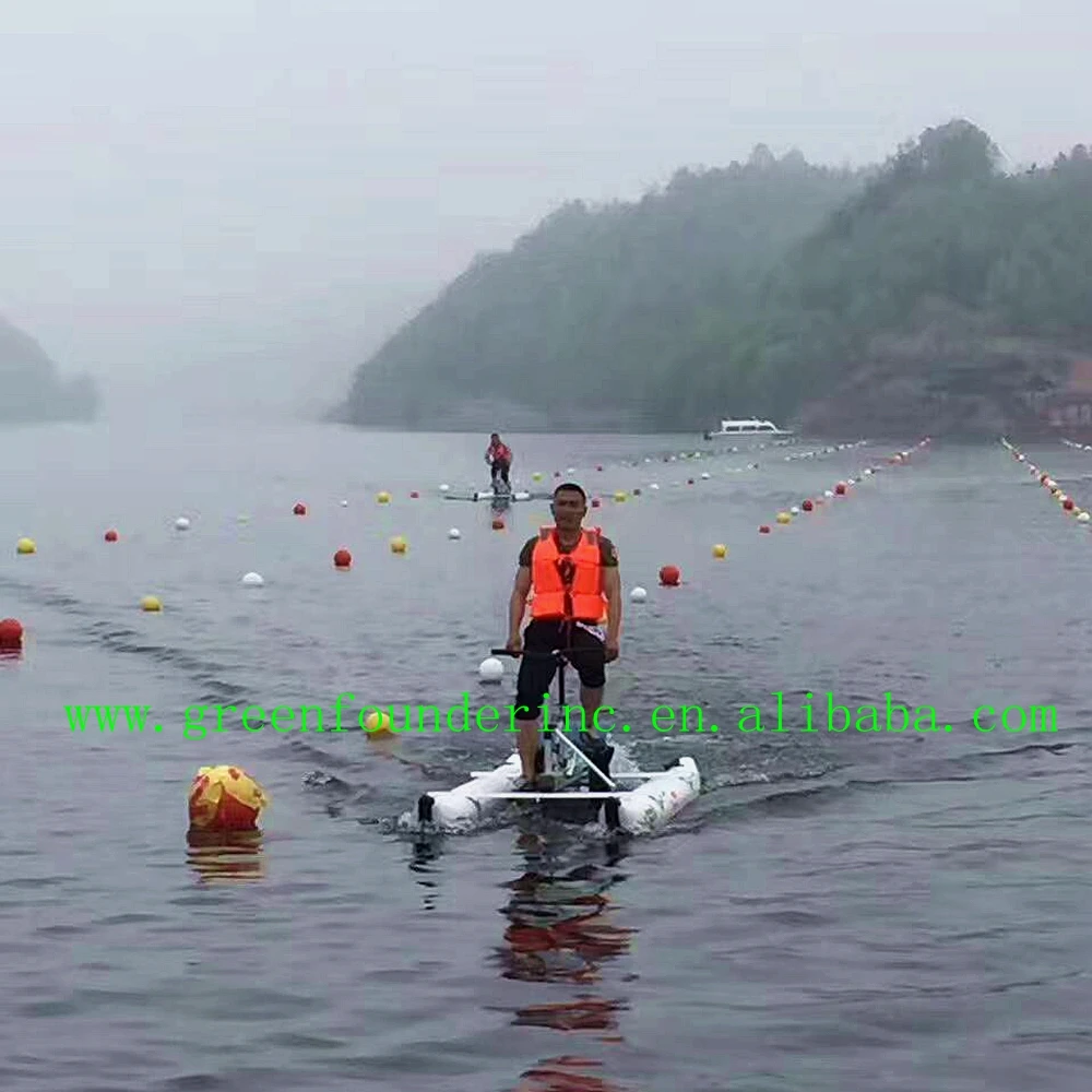 
funny inflatable Water Bikes Wheels Style aqua bikes for sale 