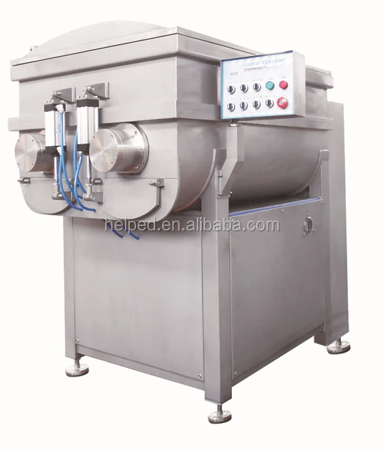 ZJB650 SUS304 Stainless steel cheaper vacuum mixer for meat sausage free shipping
