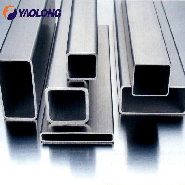 YAOLONG decorative stainless steel square tubing railing pipe prices