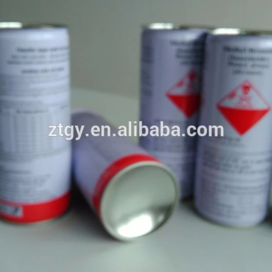 
Пустой металлический аэрозольный баллон МЕТИЛБРОМИДА более 4 цветов 