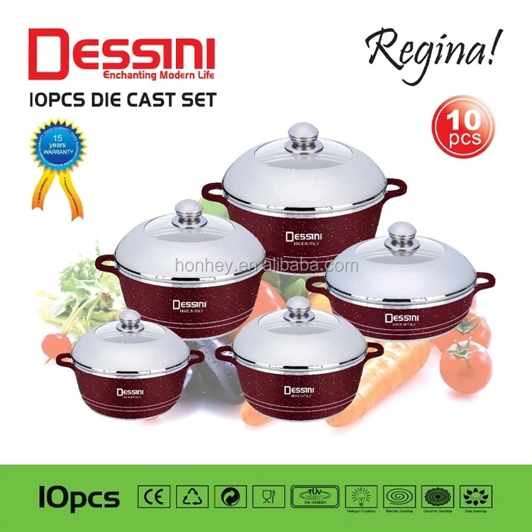 Dessini 10pcs 10 pcs cookware set