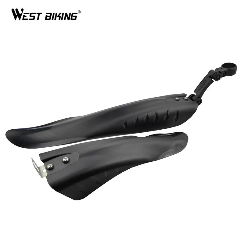 WEST BIKING Cycling Front / Rear Mudguard Fenders Set High-intensity Mountain Bicycle Fenders Mountain Portable Bike Fender