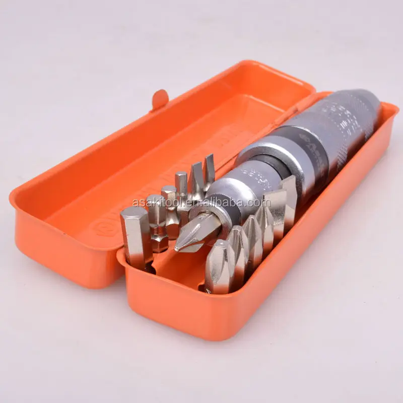 13pcs CRV Impact driver bit set